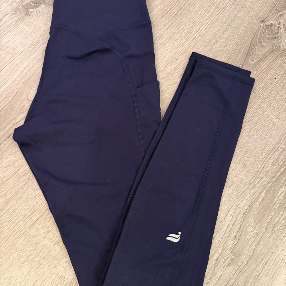 NWT Fabletics Cold Weather Navy Leggings